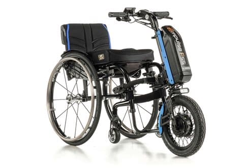 Power Assist F55 with manual wheelchair